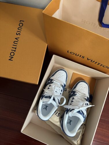 LV Trainer Monogram Denim photo review