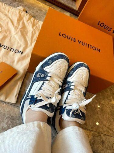 LV Trainer Monogram Denim photo review