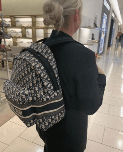 Dior Travel Backpack photo review